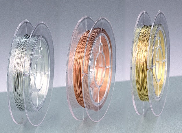 Metalltråd ø 0,25-0,4 mm - 10 m - 29 kr - Smyckestrådar - Skapamer.se