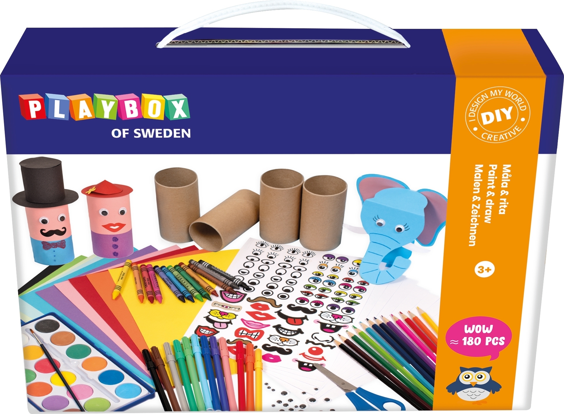 Pysselset måla & rita - 226 kr - Övriga pysselpaket - Skapamer.se