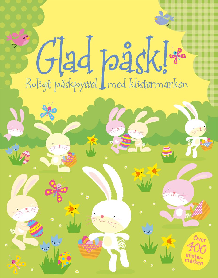 Glad påsk! Roligt påskpyssel med klistermärken - 59 kr - Pyssla med ...